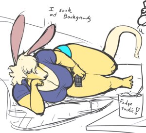 Rating: Safe Score: 0 Tags: anthro big_breasts big_ears biped breasts cleavage clothed clothing curvy_figure e621 english_text female frank_westerveldt fur hair kangaroo long_hair lying macropod mammal marsupial on_side ritts solo tail text thick_tail thick_thighs voluptuous white_hair wide_hips User: bunchy7s