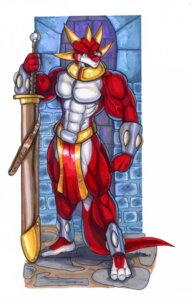 Rating: Safe Score: 0 Tags: 2011 3_toes abs anthro armor athletic belt biceps big_muscles biped bottomwear bracelet clothed clothing dragon e621 feet grey_body grey_skin horn jewelry loincloth male melee_weapon muscular muscular_anthro muscular_male mythological_creature mythological_scalie mythology pecs pose red_body red_skin reptile scales scalie sha_lo solo standing sword tail toes topless unimpressed vein weapon wolfgangcake yellow_eyes User: bunchy7s