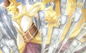Rating: Safe Score: 0 Tags: 16:10 2011 5_fingers anthro canid canine canis claws clothed clothing dated detailed dutch_angle e621 fingers fully_clothed fur gun hat headgear headwear looking_at_viewer male mami_tomoe mammal orange_eyes puella_magi puella_magi_madoka_magica ranged_weapon scarf simple_background smile solo toony wallpaper weapon widescreen wolf yellow_body yellow_fur zoharwolf User: bunchy7s