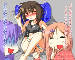 Rating: Explicit Score: 0 Tags: ayano_minegishi blush brown_hair censored closed_eyes clothing cute_fang erect_nipples erect_nipples_under_clothes feet female female_only fingering human kagami_hiiragi lucky_star misao_kusakabe molestation multiple_females nipples panties panty_pull pillow pillows pussy rape rule34 short_hair sleep_molestation sleeping tank_top toutouhai translated turn_pale underwear yuri User: bunchy7s