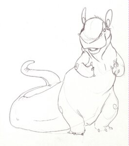 Rating: Safe Score: 0 Tags: ambiguous_gender black_and_white claws conditional_dnp e621 feral happy monochrome monster sefeiren simple_background sketch solo tail thick_tail traditional_media_(artwork) white_background User: bunchy7s