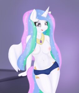 Rating: Questionable Score: 0 Tags: absurd_res anthro anthrofied bedroom_eyes biped booponies bottomwear breasts clothed clothing conditional_dnp cutie_mark e621 equid equine feathered_wings feathers female fingers friendship_is_magic fur hair half-closed_eyes hasbro hi_res horn jewelry long_hair looking_at_viewer mammal multicolored_hair my_little_pony mythological_creature mythological_equine mythology narrowed_eyes navel necklace nipples open_mouth pink_eyes portrait princess_celestia_(mlp) seductive shorts smile solo standing three-quarter_portrait topless white_body white_feathers white_fur winged_unicorn wings User: bunchy7s