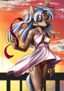 Rating: Questionable Score: 0 Tags: abluedeer accessory anthro blush breasts canid canine clothing digital_media_(artwork) dress e621 female forehead_gem gem grey_hair hair hair_accessory hair_ribbon hi_res mammal markings mature_anthro mature_female miya_(skimike) panties ribbons shaded solo sunset tail underwear User: bunchy7s Rating: Questionable Score: 0 Tags: abluedeer accessory anthro blush breasts canid canine clothing digital_media_(artwork) dress e621 female forehead_gem gem grey_hair hair hair_accessory hair_ribbon hi_res mammal markings mature_anthro mature_female miya_(skimike) panties ribbons shaded solo sunset tail underwear User: bunchy7s