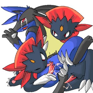 Rating: Explicit Score: 0 Tags: 1:1 anthro black_body black_fur blue_body blue_fur bodily_fluids canid canine cum digital_media_(artwork) e621 erection fur generation_4_pokemon genital_fluids genitals group group_sex licking low_res lucario male male/male male_penetrated male_penetrating male_penetrating_male mammal nintendo oekaki oral penetration penile penis penis_lick pokemon pokemon_(species) red_eyes sex tears threesome tongue tongue_out trio unknown_artist weavile yellow_body yellow_fur User: bunchy7s