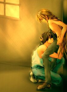 Rating: Questionable Score: 0 Tags: 2boys braid brown_hair duo_maxwell gay gundam heero_yui leaning long_hair male male/male male_only multiple_boys multiple_males rule34 shirtless undressing unzipped yaoi User: bunchy7s