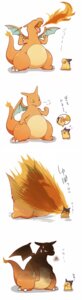 Rating: Safe Score: 0 Tags: ambiguous_gender annoyed azuma_minatsu bodily_fluids burnt charizard comic digital_media_(artwork) dragon duo e621 feral fire generation_1_pokemon generation_2_pokemon hi_res humor japanese_text membrane_(anatomy) membranous_wings mythological_creature mythological_scalie mythology nintendo open_mouth orange_body orange_skin pokemon pokemon_(species) scalie shadow simple_background standing sweat tail text tongue translated typhlosion white_background wings User: bunchy7s