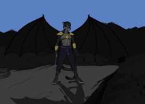 Rating: Safe Score: 0 Tags: anthro domestic_cat e621 felid feline felis male mammal melee_weapon membrane_(anatomy) membranous_wings outside rock sky solo sword tail weapon wings zat_virgil zat_virgil_(character) zavir zavir_(character) User: bunchy7s