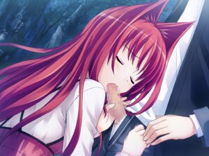 Rating: Explicit Score: 0 Tags: animal_ear censored escu:de fellatio female game_cg gurenka hair kuon_(gurenka) long_hair male nekonyan oral penis red_hair rule34 User: bunchy7s