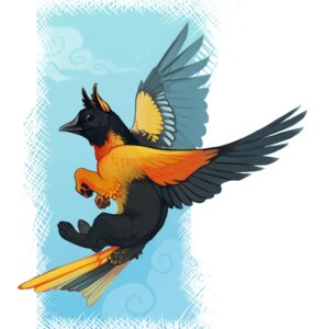 Rating: Safe Score: 0 Tags: 2012 ambiguous_gender avian baltimore_oriole beak bird black_body black_feathers cloud demicoeur digital_media_(artwork) e621 feathered_wings feathers feral flying gryphon icterid mythological_avian mythological_creature mythology new_world_oriole orange_body orange_feathers oscine outside passerine pawpads paws sky skyscape solo wings User: bunchy7s