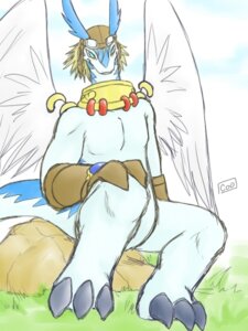Rating: Safe Score: 0 Tags: 3:4 anthro armor biped blonde_hair blue_eyes blue_markings bracelet claws clothing coochan dragon e621 eyewear feathered_dragon feathered_scalie feathered_wings feathers frill_(anatomy) full-length_portrait furgonomic_piercing furgonomics gauntlets gem gloves goggles grass grey_claws hair hand_on_leg handwear hat headgear headwear jewelry legendz long_neck looking_at_viewer male markings membrane_(anatomy) membranous_frill mostly_nude mythological_creature mythological_scalie mythology on_rock outside painting_(artwork) piercing plant portrait rock scalie shiron sitting solo striped_body striped_skin stripes tail thick_tail traditional_media_(artwork) traditional_painting_(artwork) traditional_watercolor_(artwork) watercolor_(artwork) white_body white_feathers white_skin wing_piercing wings User: bunchy7s