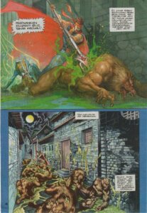 Rating: Questionable Score: 0 Tags: anthro battle canid canine comic corpse death e621 feral group holding_object holding_weapon human khoo_fuk_lung killing machine malaysian_text male mammal manhua melee_weapon polearm robot robot_feral saint scan speech_bubble text traditional_media_(artwork) translated trident two_panel_image weapon User: bunchy7s