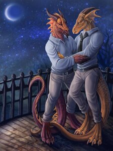 Rating: Safe Score: 0 Tags: 3:4 3_toes 4_toes accessory acroth anthro balcony belt bottomwear clothing ddraglais dragon duo e621 european_mythology eye_contact feet horn looking_at_another love male male/male moon mythological_creature mythological_scalie mythology necktie night orange_body orange_scales outside pants red_body red_eyes red_scales romantic romantic_ambiance romantic_couple rukis scales scalie shirt sky star starry_sky tail toes topwear western_dragon whiskers yellow_eyes User: bunchy7s Rating: Safe Score: 0 Tags: 3:4 3_toes 4_toes accessory acroth anthro balcony belt bottomwear clothing ddraglais dragon duo e621 european_mythology eye_contact feet horn looking_at_another love male male/male moon mythological_creature mythological_scalie mythology necktie night orange_body orange_scales outside pants red_body red_eyes red_scales romantic romantic_ambiance romantic_couple rukis scales scalie shirt sky star starry_sky tail toes topwear western_dragon whiskers yellow_eyes User: bunchy7s