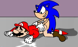Rating: Explicit Score: 0 Tags: anal anal_penetration anthro anthro_penetrating anthro_penetrating_human big_eyes big_head biped blue_body blue_fur bodily_fluids brown_hair clothing crossover cum duo e621 eulipotyphlan footwear fur genital_fluids gloves hair handwear hat headgear headwear hedgehog human human_on_anthro human_penetrated interspecies male male/male male_penetrated male_penetrating male_penetrating_male mammal mario mario_bros nintendo penetration rape_face sega sex shoes side_mouth sonic_the_hedgehog sonic_the_hedgehog_(series) super_smash_bros. tan_body tan_skin toony unknown_artist User: bunchy7s