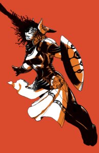 Rating: Safe Score: 0 Tags: anthro armor blood bodily_fluids boob_armor boots chris_goodwin clothing e621 felid female footwear hi_res horn mammal pantherine red_background shield shoes simple_background solo tiger warrior User: bunchy7s