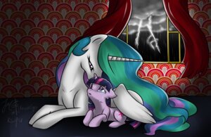 Rating: Safe Score: 0 Tags: 2011 bodily_fluids bri-sta cutie_mark detailed_background duo e621 electricity equid equine feathered_wings feathers female feral friendship_is_magic fur hair hasbro horn inside lightning mammal melancholysanctuary multicolored_hair my_little_pony mythological_creature mythological_equine mythology princess princess_celestia_(mlp) purple_body purple_fur purple_hair quadruped royalty scared tail tears thunderstorm toony twilight_sparkle_(mlp) two_tone_hair unicorn window winged_unicorn wings User: bunchy7s