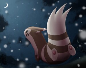 Rating: Safe Score: 0 Tags: ambiguous_gender detailed_background e621 feral furret generation_2_pokemon mammal moon mustelid night nintendo outside pemyu pokemon pokemon_(species) quadruped sky solo star starry_sky tail toony User: bunchy7s