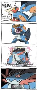 Rating: Safe Score: 0 Tags: 2014 ambiguous_gender amphibian anthro avian banettite bird blazikenite charizardite_x charizardite_y comic dialogue dragonith e621 english_text evolutionary_stone feral fire gardevoirite generation_6_pokemon hi_res humor medichamite mega_blaziken mega_evolution mega_stone mega_swampert nintendo orange_eyes pokemon pokemon_(species) scizorite ta-da text yellow_eyes User: bunchy7s
