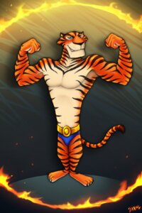 Rating: Safe Score: 0 Tags: abs anthro belt biceps biped clothed clothing daniel-link dreamworks e621 felid flexing fur hair madagascar_(series) male mammal muscular muscular_anthro muscular_male pantherine pecs pose simple_background solo speedo standing stripes swimwear tail tiger topless vitaly_(madagascar) User: bunchy7s