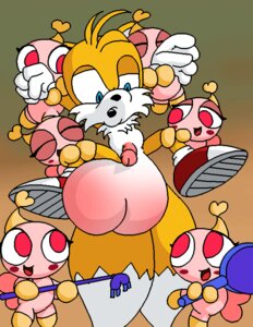 Rating: Explicit Score: 0 Tags: 2014 animated animated_gif anthro ballbusting balls big_balls canid canine chao_(sonic) cock_and_ball_torture dboy e621 erection female fox genital_torture genitals group hammer huge_balls humanoid_genitalia humanoid_penis loop male mammal miles_prower penis project_x_love_potion_disaster sega short_playtime sonic_the_hedgehog_(series) tools white_balls young User: bunchy7s