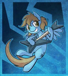 Rating: Safe Score: 0 Tags: ambiguous_gender claire_anne_carr cutie_mark e621 electric_guitar equid equine fan_character feathered_wings feathers feral guitar hasbro mammal musical_instrument my_little_pony mythological_creature mythological_equine mythology necrobalam pegasus playing_guitar playing_music plucked_string_instrument solo string_instrument tail wings User: bunchy7s