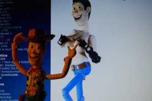 Rating: Questionable Score: 0 Tags: allengrad animate_inanimate cowboy creepy digital_media_(artwork) disney doll e621 english_text grandfathered_content humanoid living_doll living_toy male nightmare_fuel not_furry photo pixar rape_face sheriff_woody_pride solo text touching_screen toy toy_story unknown_artist what where_is_your_god_now why User: bunchy7s