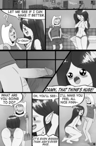 Rating: Explicit Score: 0 Tags: adventure_time balls barefoot bathroom blush bottomless breasts butt cartoon_network clothed clothing comic cubby_chambers dialogue duo e621 english_text erection exclamation_point feet female finn_the_human genitals greyscale hair hi_res human human_on_humanoid humanoid interspecies long_hair male mammal marceline_abadeer monochrome nipples not_furry penis question_mark shocked text topless vampire User: bunchy7s