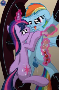 Rating: Explicit Score: 0 Tags: 2013 absurd_res anal_beads anus blue_body blue_feathers blue_fur blush bodily_fluids bound cutie_mark dildo drooling duo e621 equid equine feathered_wings feathers female feral friendship_is_magic fur hair hasbro hi_res horn magic mammal multicolored_hair my_little_pony mythological_creature mythological_equine mythology pegasus penetration purple_body purple_eyes purple_fur purple_hair rainbow_dash_(mlp) rainbow_hair restrained saliva sex_toy smile template93 twilight_sparkle_(mlp) two_tone_hair unicorn vaginal wings User: bunchy7s