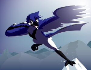 Rating: Safe Score: 0 Tags: ambiguous_gender avian backlighting beak bird blue_jay corvid e621 feathered_wings feathers feet feral flying jay_(bird) light lighting mountain new_world_jay oscine outside passerine solo talons toes whitephoenix52 wings User: bunchy7s