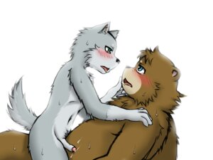 Rating: Explicit Score: 0 Tags: 4:3 anthro bear black_nose blush bodily_fluids brown_body brown_fur canid canine chest_tuft cum duo e621 erection fur genital_fluids genitals green_eyes hand_on_face hug male male/male mammal nude penis shinoda_hamazaki simple_background slightly_chubby slim tears tongue tuft white_background User: bunchy7s
