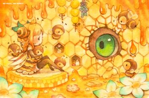 Rating: Safe Score: 0 Tags: ambiguous_gender animal_humanoid arthropod arthropod_humanoid bee bee_humanoid beehive creepy crown detailed detailed_background e621 female feral flower group harukage headgear humanoid hymenopteran hymenopteran_humanoid insect insect_humanoid insect_wings micro plant queen royalty sitting size_difference toony wings User: bunchy7s