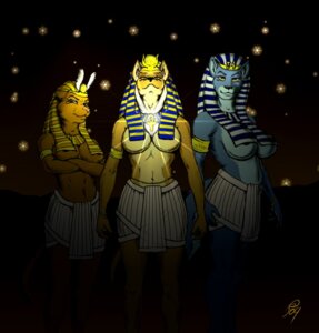 Rating: Questionable Score: 0 Tags: ankh anthro big_breasts blue_body blue_fur bottomwear breasts brown_body brown_fur canid canine canis cirrel clothed clothing cow_horns_crown crown dark deity digital_media_(artwork) e621 egyptian egyptian_clothing egyptian_headdress egyptian_mythology felid female fur glowing golden_jackal group hazel_weiss headdress headgear headwear humanoid_hands isis_(mythology) jackal lion looking_at_viewer mammal middle_eastern_mythology mythology nemes_(clothing) night nohni_wabanda orange_body orange_fur outside pantherine radiant_crown raven_hunt sekhmet shendyt skirt sky smile sothis standing star starry_sky tail topless uraeus wolf yellow_eyes User: bunchy7s