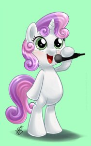 Rating: Safe Score: 0 Tags: 2013 anthro belly biped digital_media_(artwork) e621 electronics equid equine female friendship_is_magic fur green_background green_eyes hair happy hasbro holding_object horn mammal microphone multicolored_hair my_little_pony mythological_creature mythological_equine mythology open_mouth pia-sama simple_background solo standing sweetie_belle_(mlp) toony two_tone_hair unicorn white_body white_fur User: bunchy7s