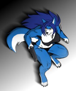 Rating: Safe Score: 0 Tags: 2011 anthro artist_collaboration artist_name biceps big_breasts blue_body blue_hair breasts canid canine canis cool_colors e621 female gillpanda gun hair holding_gun holding_object holding_ranged_weapon holding_weapon hopey japanese_text long_hair mammal muscular muscular_anthro muscular_female ranged_weapon solo tail text vulpinehero weapon wolf User: bunchy7s