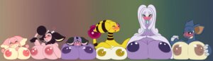 Rating: Questionable Score: 0 Tags: 2014 absurd_res ampharos anthro anthrofied audino bald bantar2 big_breasts big_nipples blush bovid bovine breasts daisy_(bantar2) e621 eyelashes female generation_1_pokemon generation_2_pokemon generation_3_pokemon generation_5_pokemon generation_6_pokemon gludara goodra group grumpig half-closed_eyes hand_on_breast happy hi_res horn huge_breasts huge_nipples hyper karamilla looking_down looking_up mammal miltank narrowed_eyes nidoqueen nintendo nipples nude open_mouth pokemon pokemon_(species) pokemorph raised_arm size_difference slime smile suine tail tongue User: bunchy7s