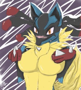 Rating: Safe Score: 0 Tags: anthro big_breasts black_body black_fur blue_body blue_fur blush breasts canid canine e621 fangs female fur generation_6_pokemon hi_res jollyware looking_at_viewer mammal mega_evolution mega_lucario nintendo pokemon pokemon_(species) red_body red_fur solo spikes teeth yellow_body yellow_fur User: bunchy7s Rating: Safe Score: 0 Tags: anthro big_breasts black_body black_fur blue_body blue_fur blush breasts canid canine e621 fangs female fur generation_6_pokemon hi_res jollyware looking_at_viewer mammal mega_evolution mega_lucario nintendo pokemon pokemon_(species) red_body red_fur solo spikes teeth yellow_body yellow_fur User: bunchy7s