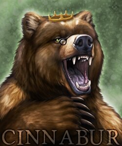 Rating: Safe Score: 0 Tags: 2013 5:6 5_fingers ambiguous_gender bear brown_body brown_fur bust_portrait cedarwolf character_badge_(artwork) character_name cinnabur claws crown detailed e621 eyewear feral fingers fur glasses green_background green_eyes grey_nose headgear inner_ear_fluff mammal open_mouth pince-nez portrait simple_background solo teeth text textured_background tongue tuft User: bunchy7s Rating: Safe Score: 0 Tags: 2013 5:6 5_fingers ambiguous_gender bear brown_body brown_fur bust_portrait cedarwolf character_badge_(artwork) character_name cinnabur claws crown detailed e621 eyewear feral fingers fur glasses green_background green_eyes grey_nose headgear inner_ear_fluff mammal open_mouth pince-nez portrait simple_background solo teeth text textured_background tongue tuft User: bunchy7s