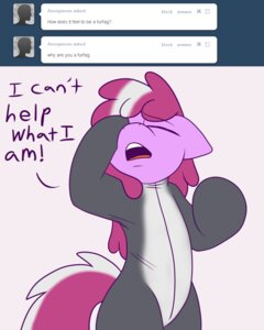 Rating: Safe Score: 0 Tags: anthro berry_punch_(mlp) clothing conditional_dnp costume dialogue digital_media_(artwork) e621 earth_pony english_text equid equine eyes_closed female friendship_is_magic furry_wearing_fursuit fursuit hair hasbro horse long_hair mammal markings mephitid multicolored_hair my_little_pony open_mouth pony purple_hair skoon skunk slur solo striped_markings striped_tail stripes tail tail_markings text tumblr two_tone_hair white_hair User: bunchy7s Rating: Safe Score: 0 Tags: anthro berry_punch_(mlp) clothing conditional_dnp costume dialogue digital_media_(artwork) e621 earth_pony english_text equid equine eyes_closed female friendship_is_magic furry_wearing_fursuit fursuit hair hasbro horse long_hair mammal markings mephitid multicolored_hair my_little_pony open_mouth pony purple_hair skoon skunk slur solo striped_markings striped_tail stripes tail tail_markings text tumblr two_tone_hair white_hair User: bunchy7s