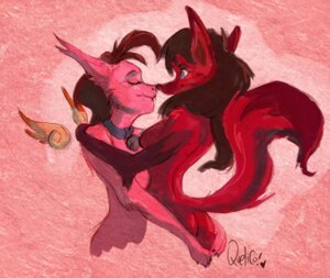 Rating: Questionable Score: 0 Tags: anthro bell blue_eyes breasts brown_hair butt canid canine canis collar dragon duo e621 female female/female hair mammal mythological_creature mythological_scalie mythology nose_to_nose paws quelico romantic romantic_couple scalie simple_background tail wolf User: bunchy7s