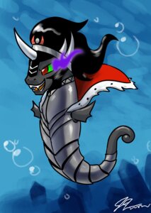 Rating: Safe Score: 0 Tags: 2012 aquatic armor black_hair bubble cape clothing crown e621 equid equine fangs feral fish friendship_is_magic hair hasbro headgear horn horse john_joseco king_sombra_(mlp) male mammal my_little_pony pony red_eyes seahorse smoking_eyes solo swimming syngnathid syngnathiform teeth underwater water User: bunchy7s
