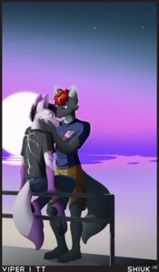 Rating: Questionable Score: 0 Tags: anthro beach bisexual_pride_colors bottomwear canid canine caressing clothed clothing denim denim_bottomwear denim_clothing detailed_background domestic_cat duo e621 felid feline felis food food_creature food_print fox fully_clothed hi_res hybrid jeans lgbt_pride male male/male mammal meme multicolored_clothing nuzzling nyan_cat nyan_cat_(copyright) outside pants pop-tarts pride_colors rainbow rainbow_clothing rainbow_trail romantic romantic_ambiance romantic_couple sand seaside shirt shiuk shorts sky star sunset tail topwear water User: bunchy7s