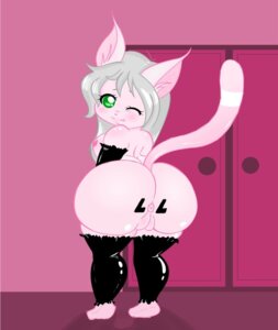 Rating: Explicit Score: 0 Tags: anthro anus big_butt body_writing butt dekkaionna domestic_cat e621 felid feline felis female genitals humor mammal nude overweight overweight_anthro overweight_female presenting presenting_hindquarters raised_tail slightly_chubby solo tail vulva writing_on_butt User: bunchy7s