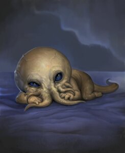 Rating: Safe Score: 0 Tags: ambiguous_form ambiguous_gender aquatic blue_eyes cephalopod coleoid cthulhu cthulhu_mythos daww douzen e621 face_tentacles h._p._lovecraft looking_at_viewer lying mollusk octopodiform on_front solo tentacles User: bunchy7s