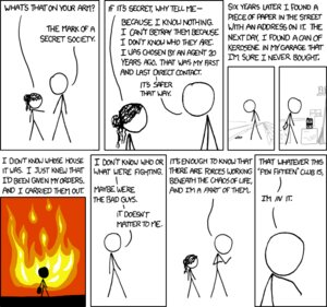 Rating: Safe Score: 0 Tags: cc-by-nc comic conspiracy creative_commons cueball_(xkcd) dialogue duo e621 english_text female fire grandfathered_content human humor license_info male mammal not_furry pun randall_munroe secret stick_figure tattoo text xkcd User: bunchy7s Rating: Safe Score: 0 Tags: cc-by-nc comic conspiracy creative_commons cueball_(xkcd) dialogue duo e621 english_text female fire grandfathered_content human humor license_info male mammal not_furry pun randall_munroe secret stick_figure tattoo text xkcd User: bunchy7s