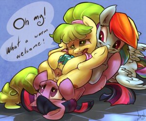 Rating: Explicit Score: 0 Tags: 2013 anal atryl being_watched blue_body blue_feathers blue_fur butt cutie_mark dialogue digital_media_(artwork) e621 earth_pony english_text equid equine eye_roll feathered_wings feathers female female/female feral friendship_is_magic fucked_silly fur genitals green_eyes green_hair group group_sex hair hasbro hooves horn horse inner_ear_fluff legs_up licking looking_at_another lying mammal ms._peachbottom_(mlp) multicolored_hair my_little_pony mythological_creature mythological_equine mythology on_back oral pegasus pony purple_eyes purple_hair quadruped rainbow_dash_(mlp) rainbow_hair rimming sex smile spread_legs spread_vulva spreading tail text threesome tongue tongue_out trio tuft twilight_sparkle_(mlp) two_tone_hair underhoof unicorn vulva wings User: bunchy7s