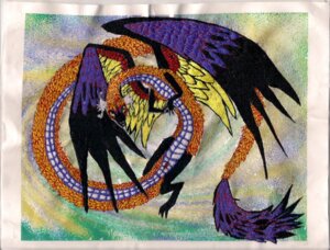 Rating: Safe Score: 0 Tags: dragon e621 feathered_dragon feathered_scalie feathered_wings feathers female feral fire_body flying hi_res mythological_creature mythological_scalie mythology scalie solo tail thread_paint unokitsune wings User: bunchy7s