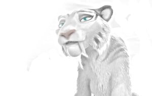 Rating: Safe Score: 0 Tags: blue_eyes blue_sky_studios e621 fangs felid female feral fur ice_age_(series) mammal niall-larner prehistoric_species saber-toothed_tiger sabertooth_(anatomy) shira_(ice_age) simple_background solo stripes teeth white_background white_body white_fur User: bunchy7s