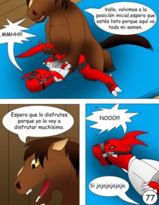Rating: Explicit Score: 0 Tags: anal anthro bandai_namco comic dialogue digimon digimon_(species) digital_media_(artwork) duo e621 equid equine forced gag gagged guilmon hector21314 hi_res horse interspecies karate male male/male male_penetrated male_penetrating male_penetrating_male mammal multiple_scenes penetration rape scalie sex spanish_text text translated User: bunchy7s