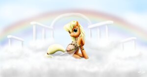 Rating: Safe Score: 0 Tags: 2012 absurd_res applejack_(mlp) blonde_hair clothing cloud cutie_mark drake_drachenlicht e621 earth_pony equid equine female feral freckles friendship_is_magic green_eyes hair hasbro hi_res horse mammal my_little_pony outside pony quadruped sky skyscape smile solo tail User: bunchy7s
