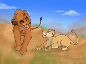 Rating: Safe Score: 0 Tags: 4:3 ambiguous_gender anniehyena_(artist) disney duo e621 felid feral grin lion mammal pantherine sala smile the_lion_king toony vitani_(the_lion_king) young young_feral User: bunchy7s Rating: Safe Score: 0 Tags: 4:3 ambiguous_gender anniehyena_(artist) disney duo e621 felid feral grin lion mammal pantherine sala smile the_lion_king toony vitani_(the_lion_king) young young_feral User: bunchy7s