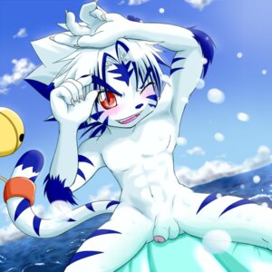 Rating: Explicit Score: 0 Tags: 1:1 abs anime_eyes anthro blue_stripes blush chirasgi cuff_(restraint) e621 felid flaccid foreskin genitals glans humanoid_genitalia humanoid_penis kogenta_(onmyou_taisenki) leucistic male mammal nude onmyou_taisenki pantherine partially_retracted_foreskin penis pink_glans red_eyes restraints solo stripes tail tail_cuff tiger water white_penis User: bunchy7s